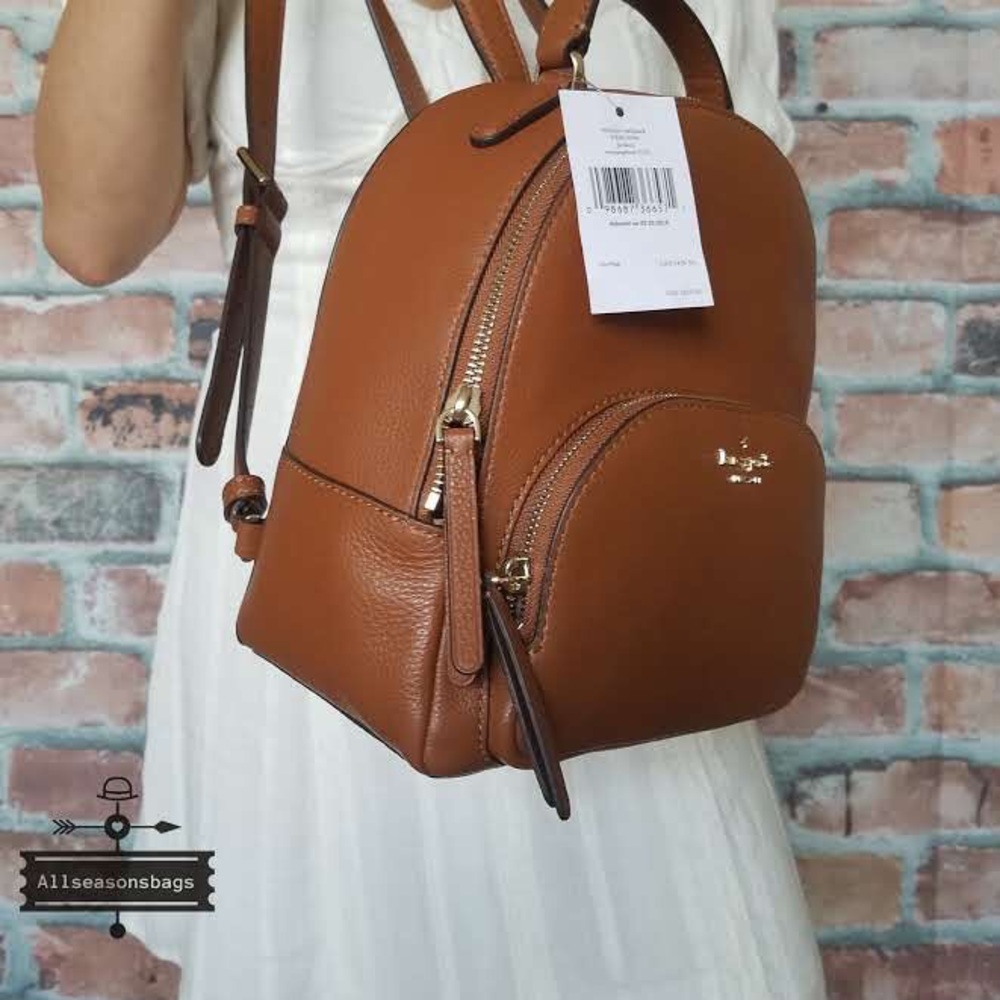 Kate spade medium Jackson ginger backpack leather - Picture 4 of 8